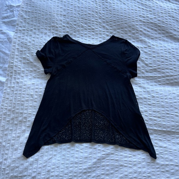 Lululemon Black Loop Around Tee - Black - Size 4 - BNWT - Picture 7 of 8